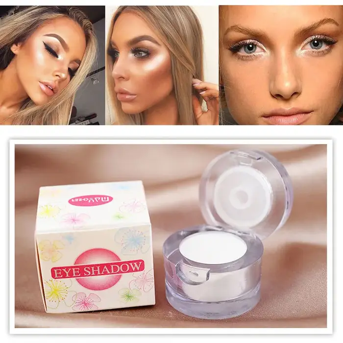 Poudre scintillante longue durée pour les yeux, maquillage naturel, surligneur pour le visage, éclai