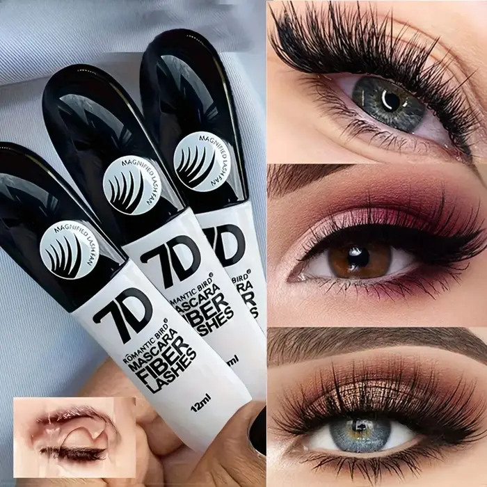 Nouveau Mascara 7D en Fibre Imperméable