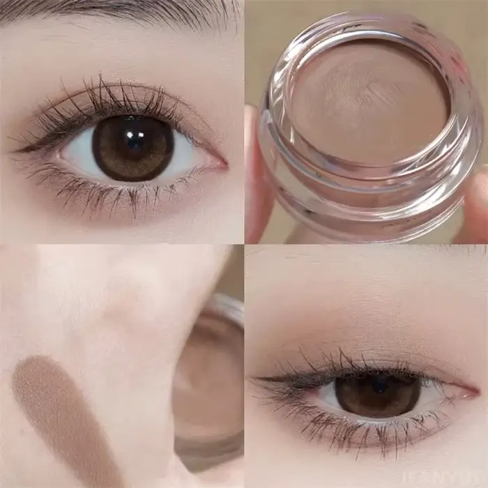 Fard à paupières crème paillettes mat ombre
