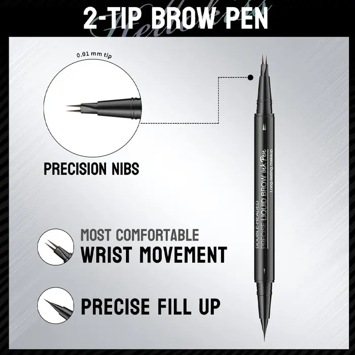 Crayon à sourcils 2 en 1 imperméable