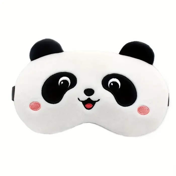Masque pour les yeux de panda mignon, canard, lapin, masque pour les yeux de sieste pour petits anim
