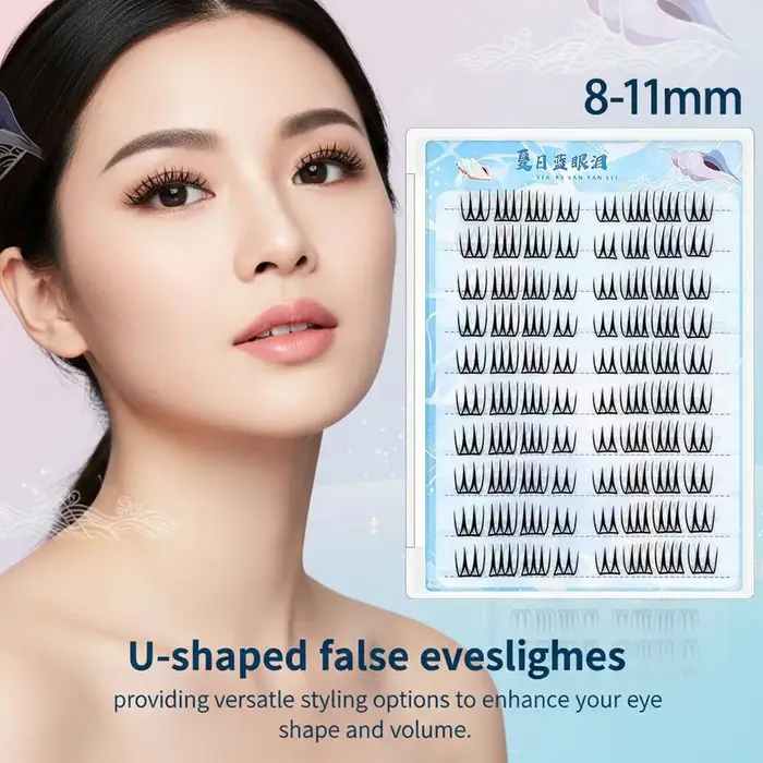 Faux cils naturels pour cosplay