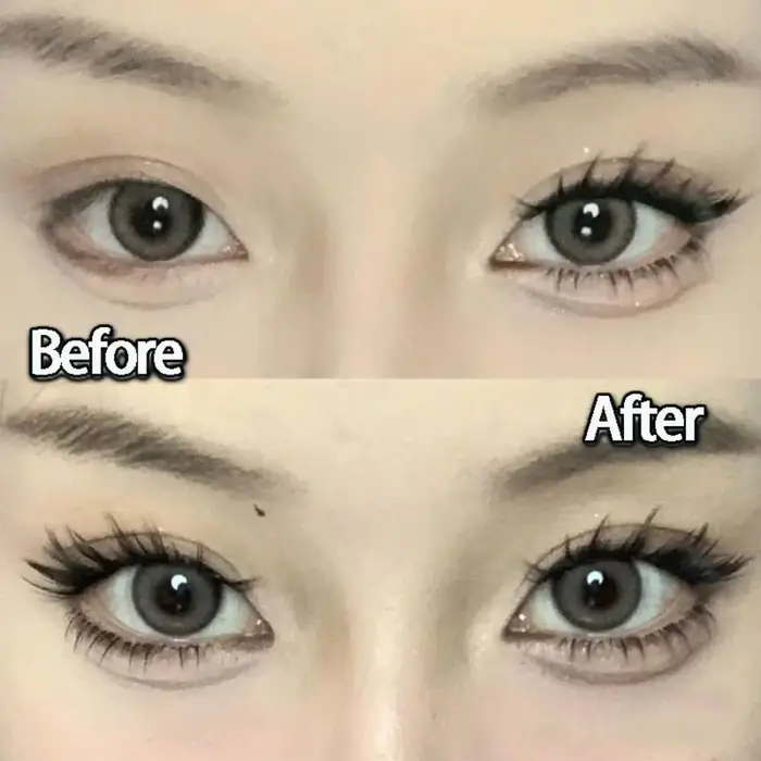 Faux cils individuels effet œil de renard