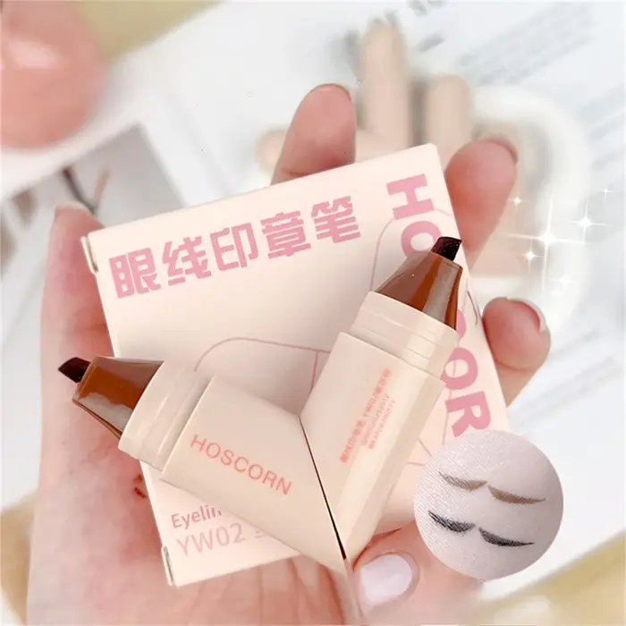 Tampon Eyeliner intégré à Double aile imperméable