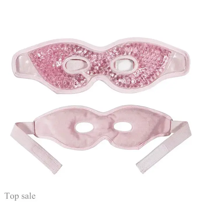 Masques pour les yeux gonflés, compresse chaude et froide réutilisable, masque pour les yeux en Gel,