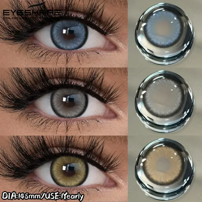 Lentilles de contact colorées EYESHARE Natural Enlarges Eyes