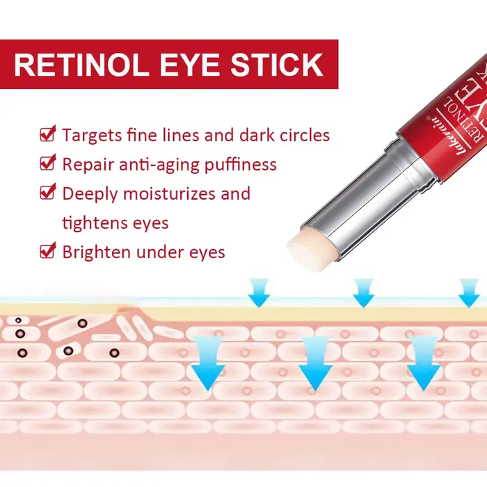 Lakerain – bâton de crème pour les yeux au rétinol