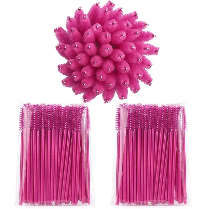 100 pièces pour Extension de cils maquillage brosses