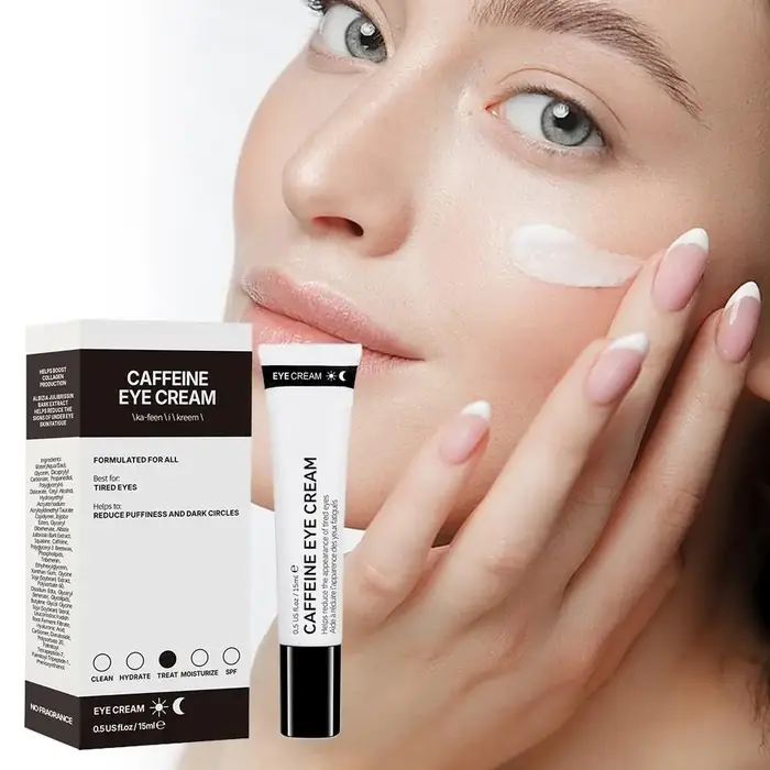 Crème pour les yeux anti-rides à la caféine 15 ml