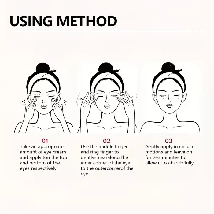 Crème pour les yeux revitalisante et raffermissante