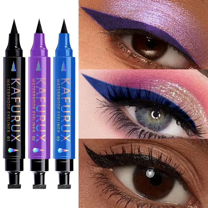 Stylo Eyeliner à tampon scellé 2 en 1