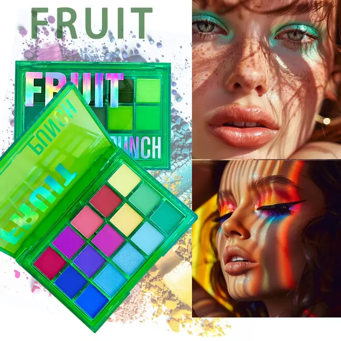 Palette de maquillage de fard à paupières