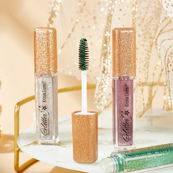 Mascara à paillettes, 7 couleurs