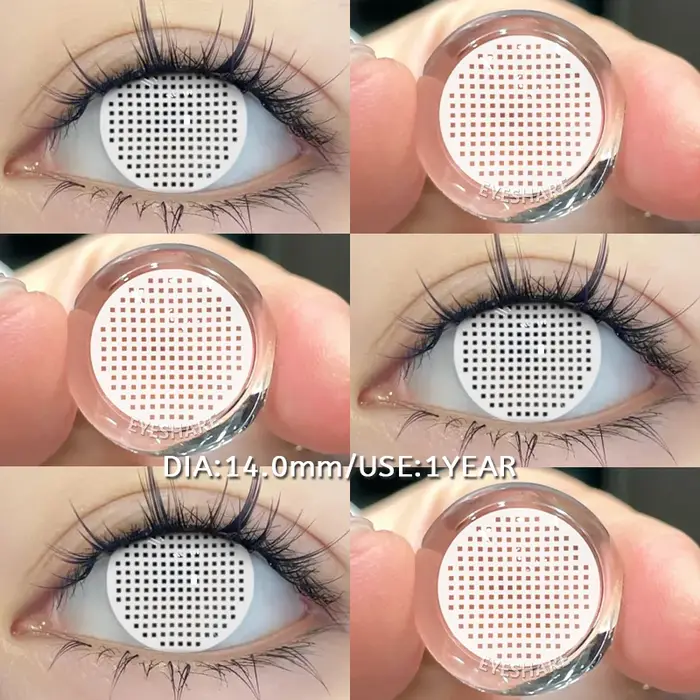 EYESHARE 1 Paire de Lentilles de Contact Halloween