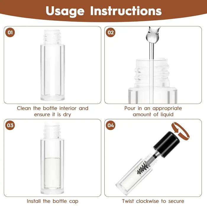 30 Tubes de Mascara Vides avec Applicateur 1