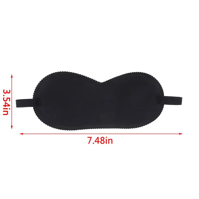Nouveau masque de sommeil noir, masque oculaire anti-lumière, idéal pour les voyages, aide à la rela