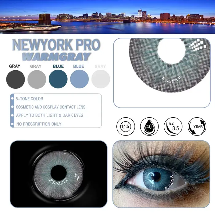Lentilles de Contact Colorées pour les Yeux
