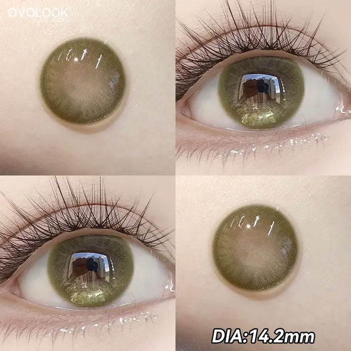 OVOLOOK - 1 Paire de Lentilles de Contact Dreamy pour les Yeux