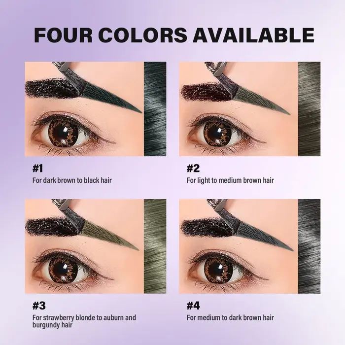 Teinte gel pour sourcils