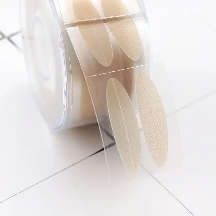 600 pièces autocollant de bande de paupière Invisible Double pli paupière dentelle bande de cils auto-adhésif cils outils cils Patch maquillage