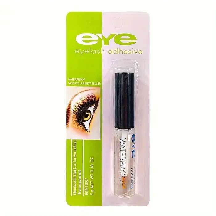Adhésif pour cils imperméable et longue durée, 5g, colle transparente et auto-adhésive pour faux cil