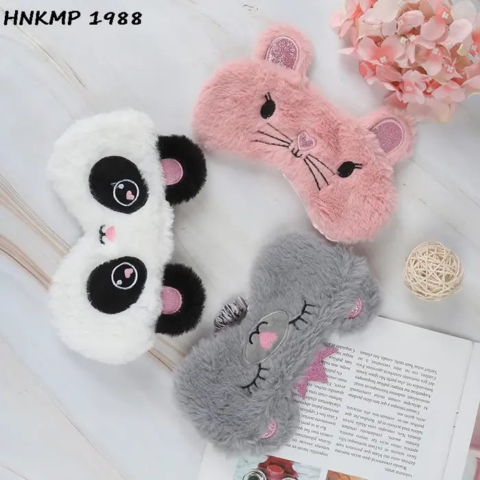 Masque pour les yeux Panda pour femmes