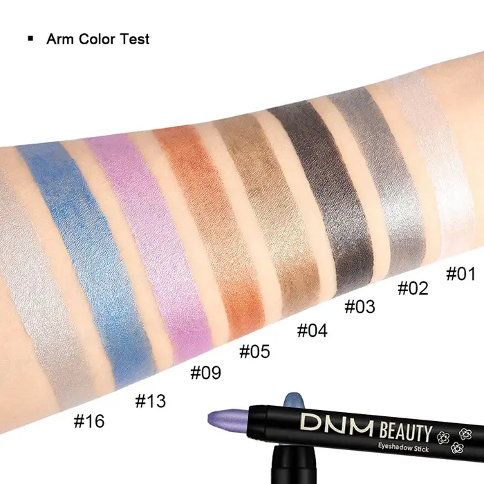 Bâton de fard à paupières nacré 16 couleurs