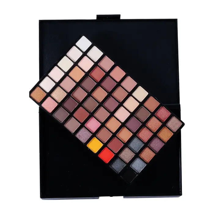12 29 54 couleurs ombre à paupières mat fumé terre couleur maquillage imperméable paillettes miroitant nu fard