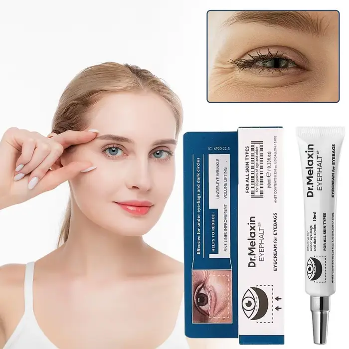 Crème contour des yeux au rétinol pour réparer les poches et les cernes