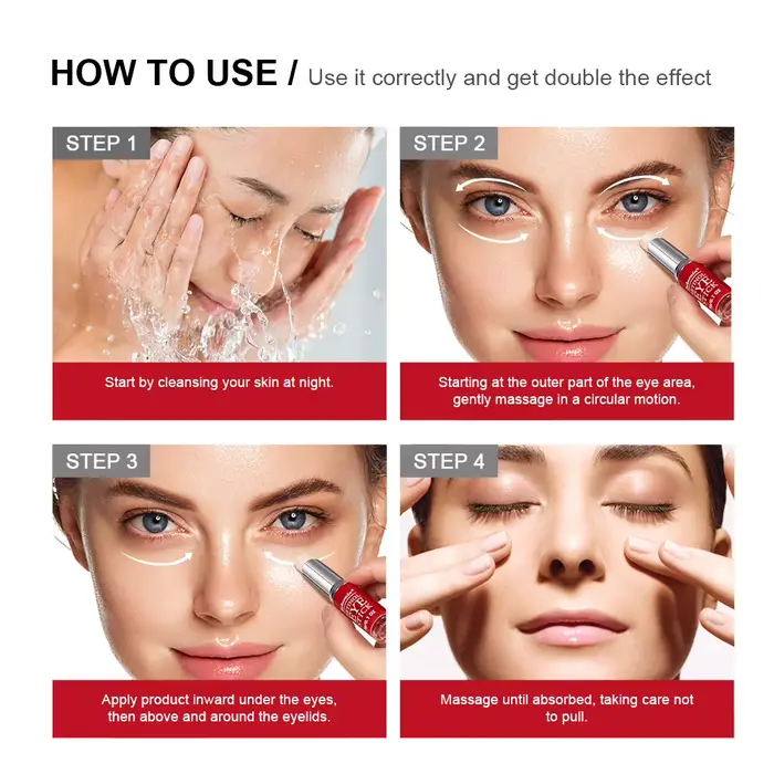 Lakerain – bâton de crème pour les yeux au rétinol