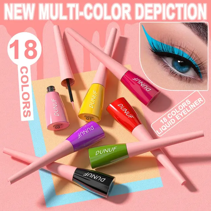 Eyeliner liquide coloré de 7ML