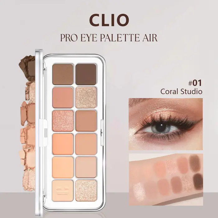 Palette de fards à paupières CLIO Pro Eye Air