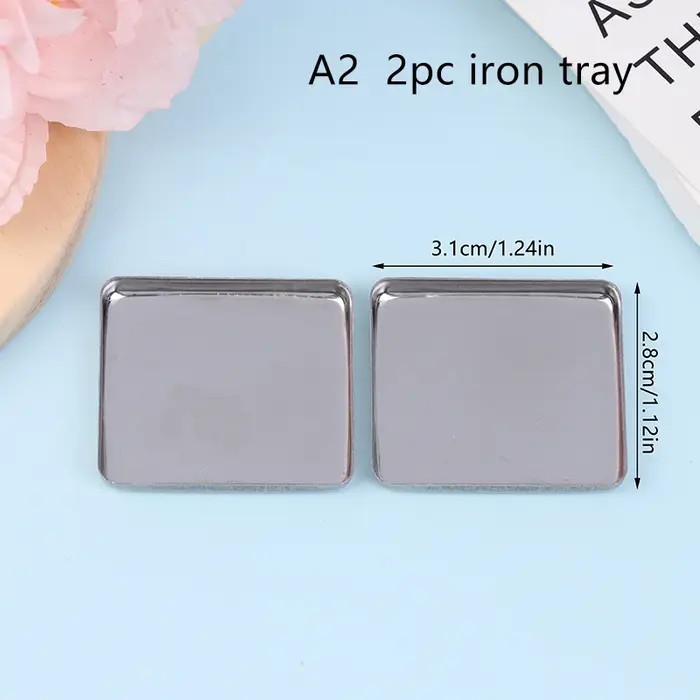 1/2/3/4/6 pièces poêles de fard à paupières vides Palettes de maquillage Palette carrée vide étuis e