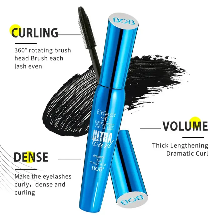 Maquillage BOB tridimensionnel épais beau œil noir