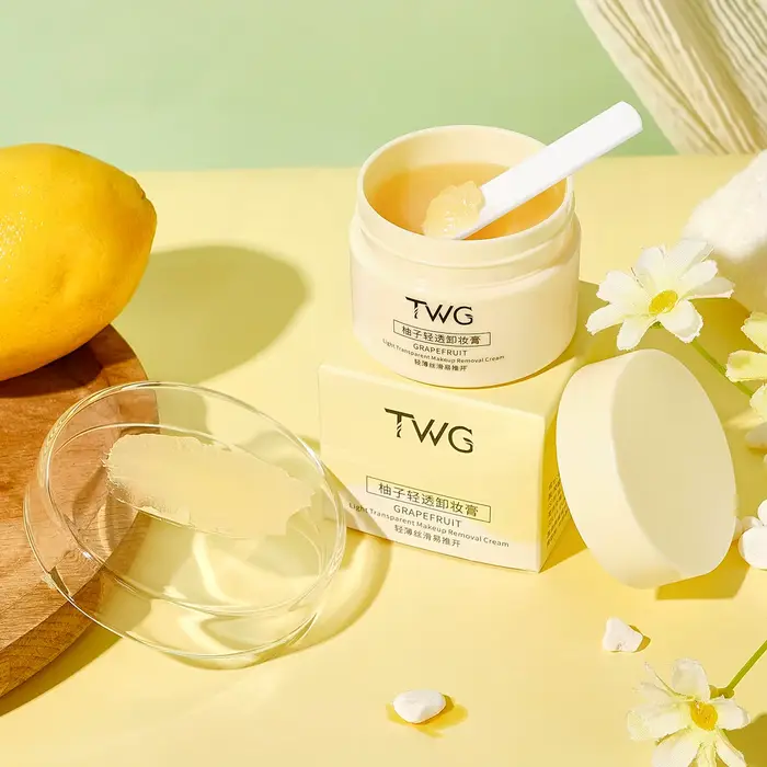 Crème démaquillante pamplemousse crème démaquillante nettoyante en profondeur, le meilleur cadeau po