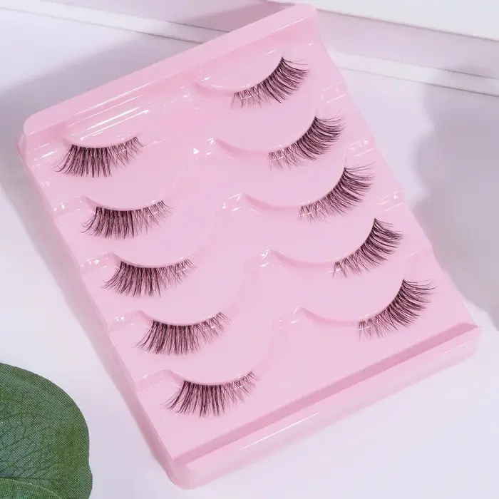 MAGEFY 5 paires demi faux cils Manga