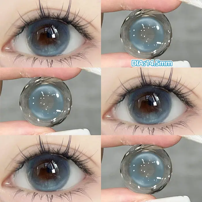 Lentilles de Contact en Verre Naturel pour Myopie
