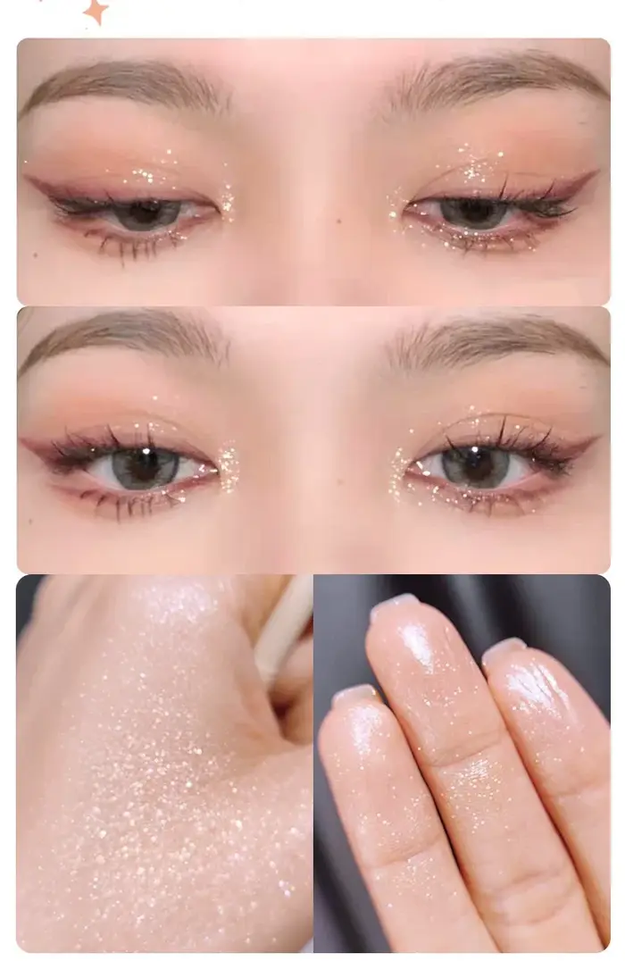 Stylo fard à paupières à paillettes