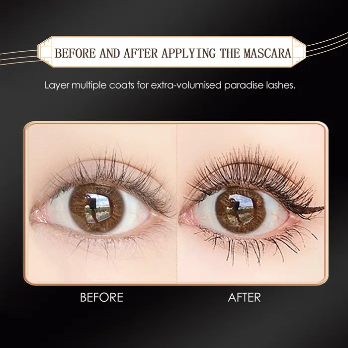 Mascara CATKIN Noir, Volumisant & Allongeant