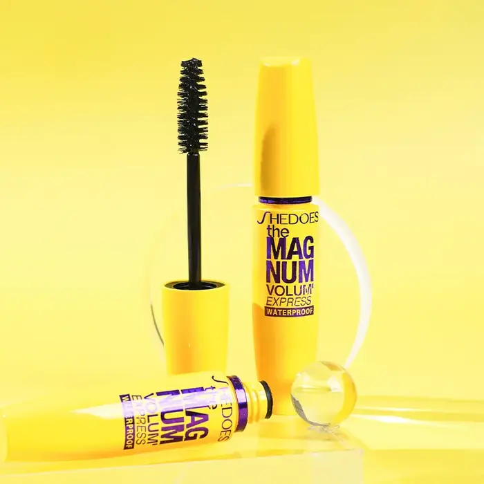 Mascara noir 4D, fibre liquide, imperméable, UNIS issant, allongeant, curling