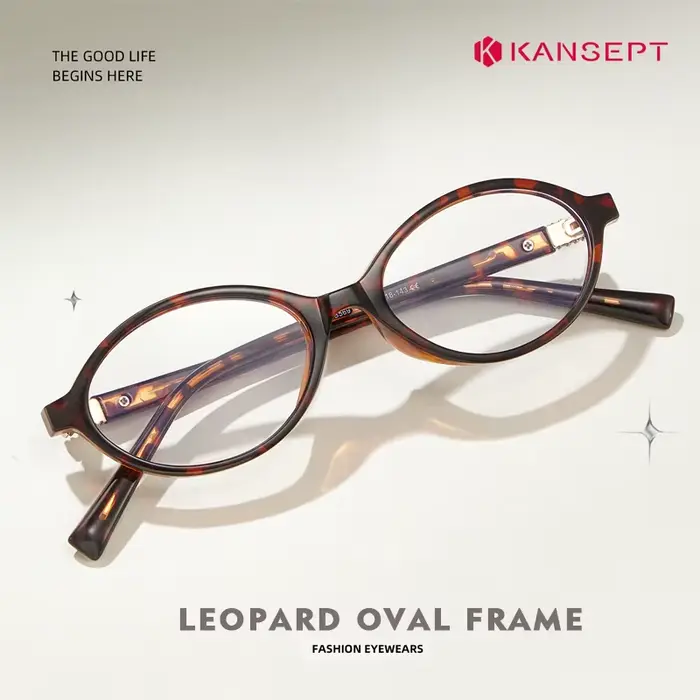 KANSEPT – Monture de lunettes pour femme avec verres optiques de qualité