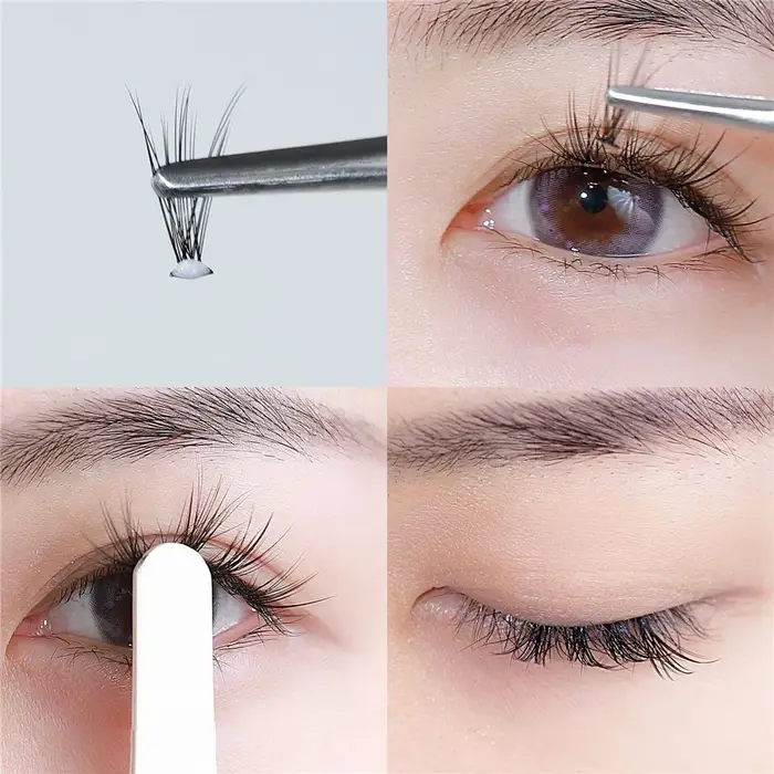 Colle à cils imperméable à séchage rapide