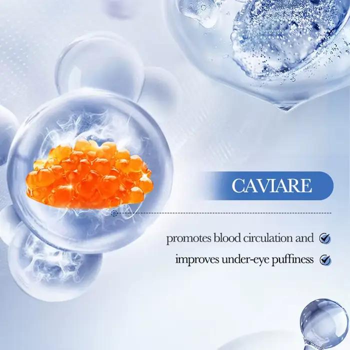 SADOER Caviar acide hyaluronique crème pour les yeux Anti cernes élimination