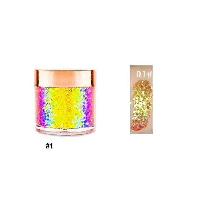 Chaméléon fard à paupières poudre métallique paillettes brillant haute brillance Pigment fard à paup