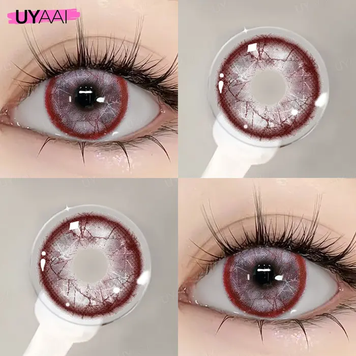 UYAAI Cosplay lentilles de contact colorées cosmétiques élèves colorés