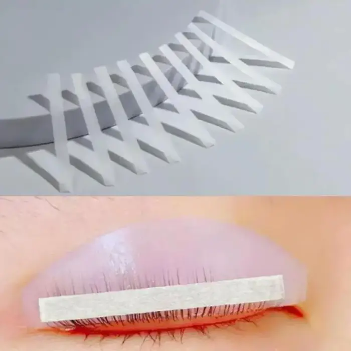 Recourbe-cils réutilisable avec des papiers de permanente pour un effet longue durée et un volume accru