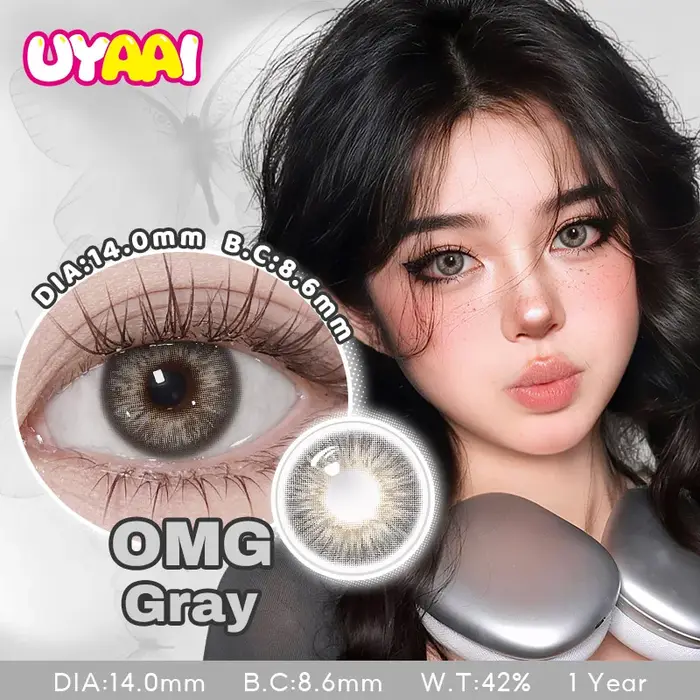 UYAAI couleur Contact marron yeux
