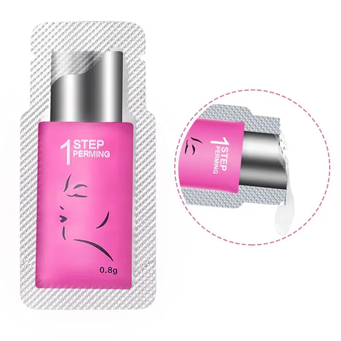 Libeauty 10/20/30 pièces 0.8 g/sac Sachet Kit de levage de cils Lotion de permanente