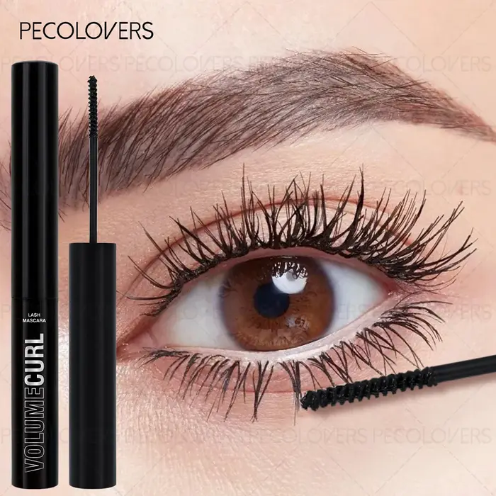1PC Mascara pour cils en fibres 5D imperméable | Formule longue durée et résistante à la transpira