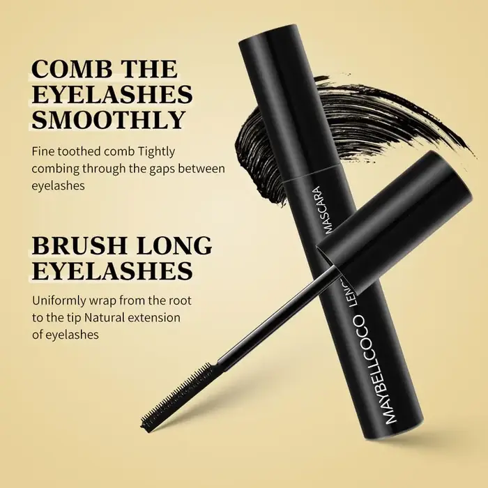 Mascara waterproof, application épaisse et longue durée
